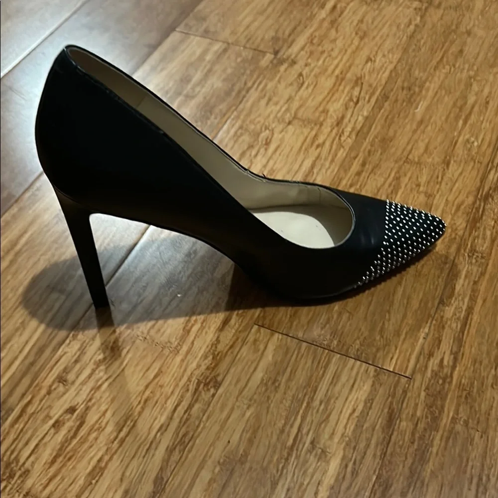 Nine West Black Heels Pointed Toe Classic Women’s Classic Pumps Size 8